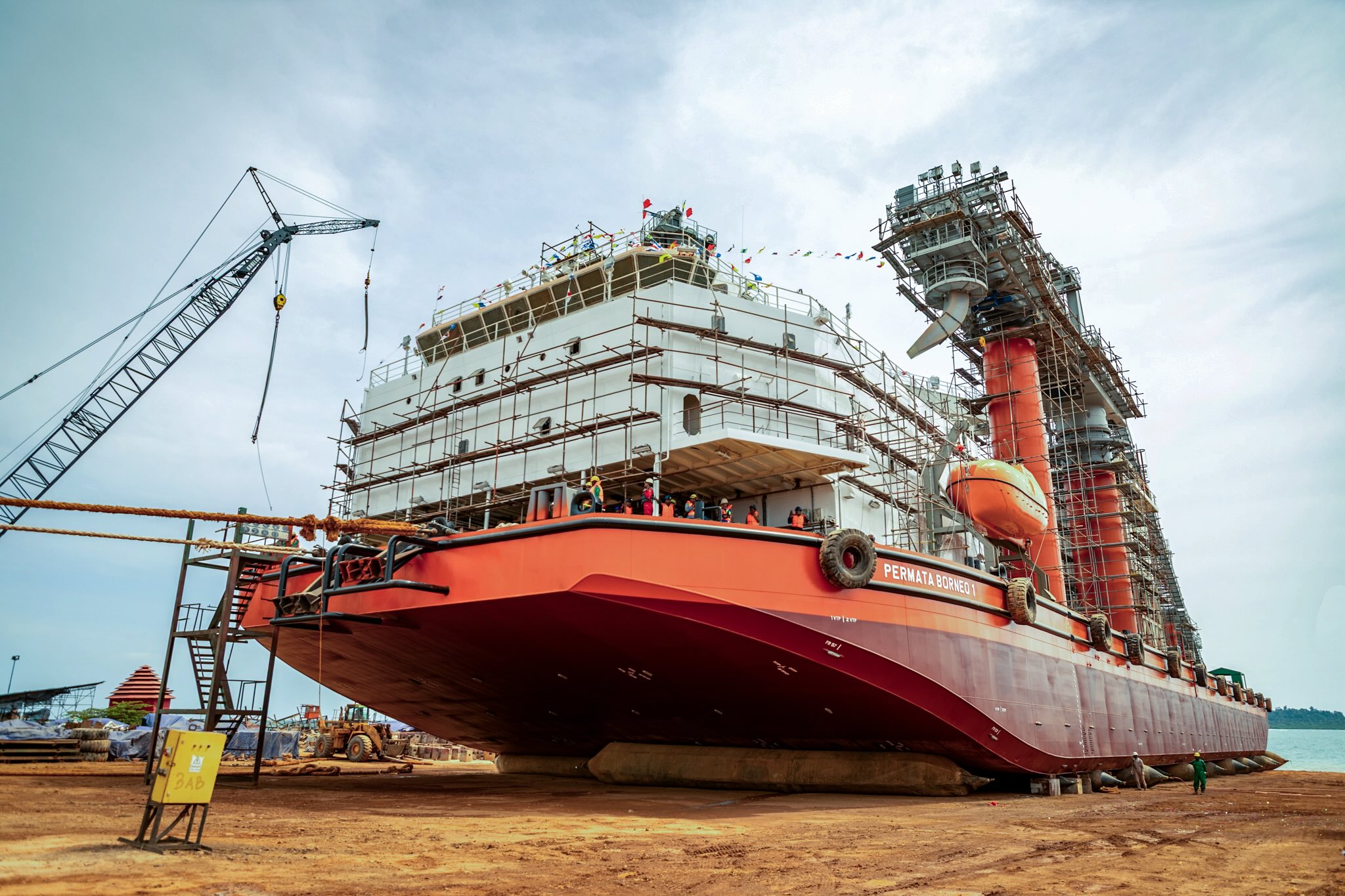 Floating Loading Facility (FLF) | First and Largest Built in Indonesia