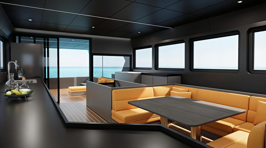 Spartan 787 interior galley fb